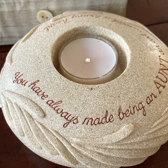 NWOT WHISPERING WINGS AUNT'S CANDLE GIFT - Picture 5 of 8